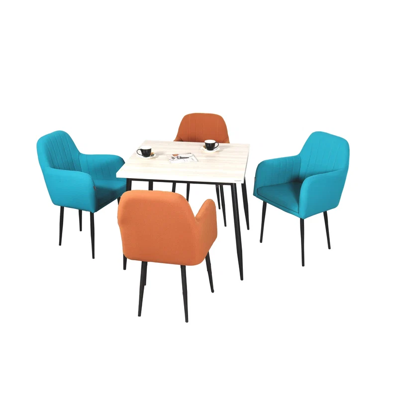 Creek Square Café Table | Modern Commercial Dining & Café Table | Livinart Islamabad