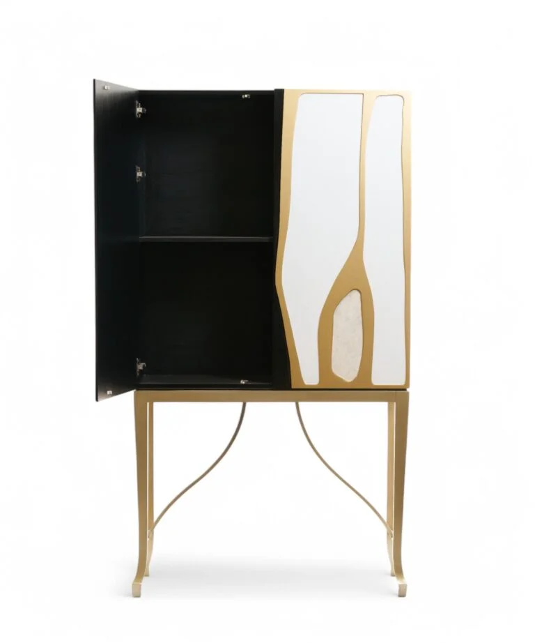 Golden Aviary Cabinet | Premium Modern Storage Cabinet | Nora Islamabad — image 2