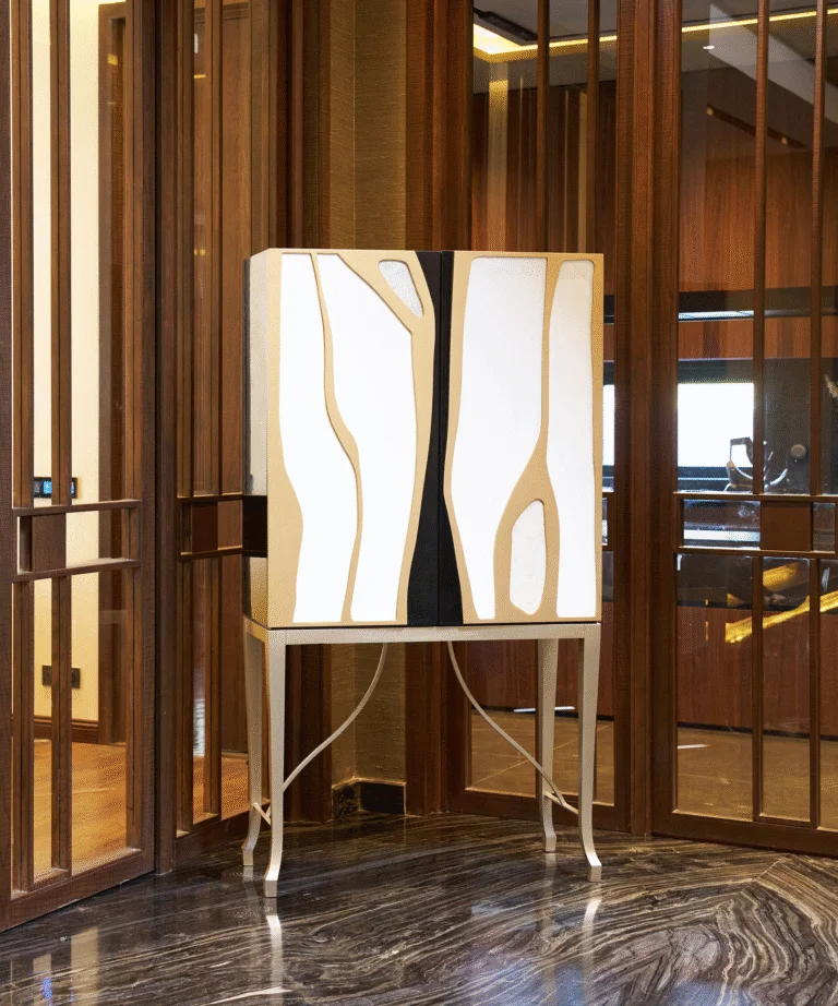 Golden Aviary Cabinet | Premium Modern Storage Cabinet | Nora Islamabad — image 6