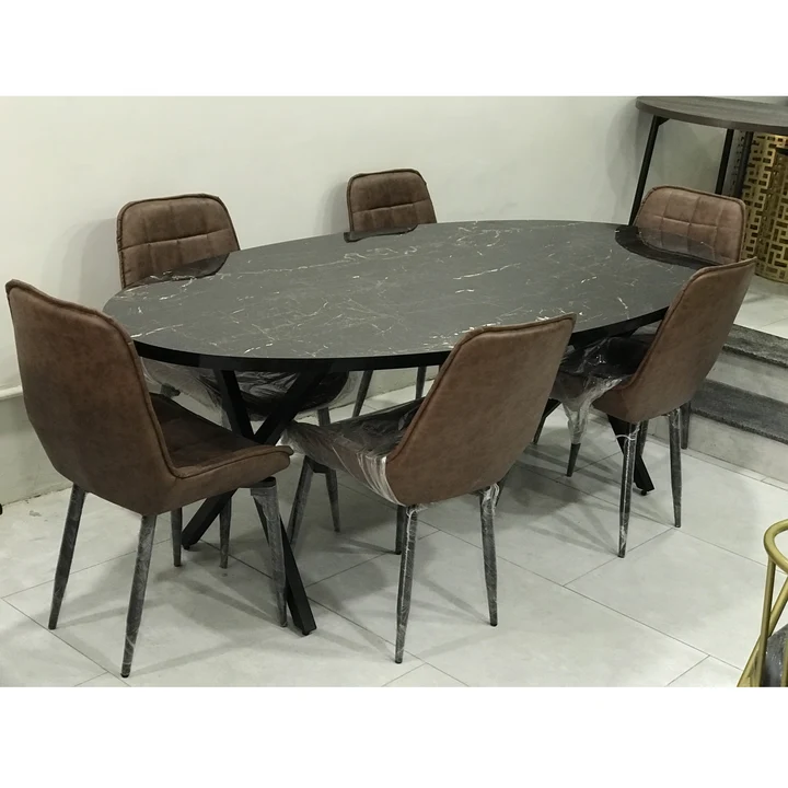 Domenic 6-Person Dining Table Set — image 2