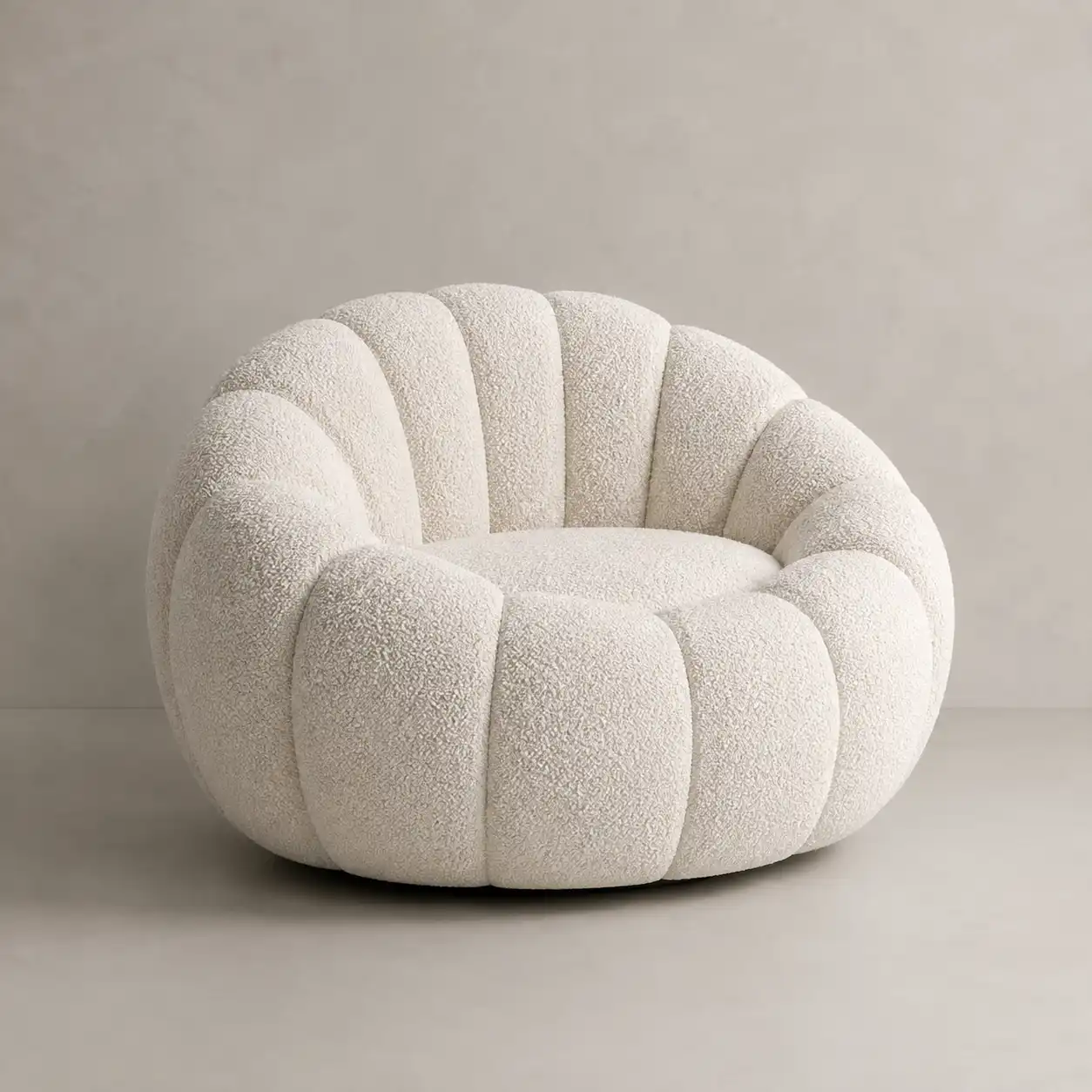Cozy Curved Nest Modern Living Room Set — image 4