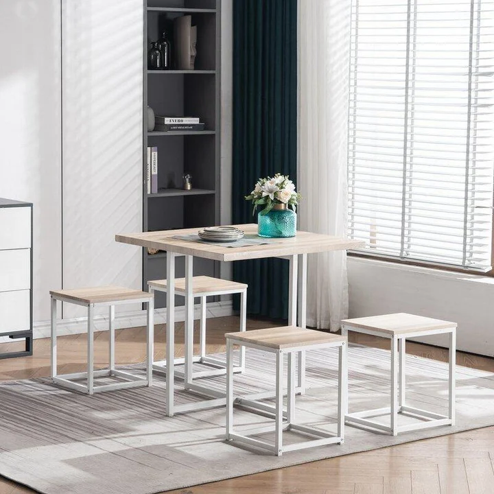 Felicia Compact Dining Set for Small Spaces | GrainHouse
