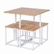 Felicia Compact Dining Set for Small Spaces | GrainHouse — image 4