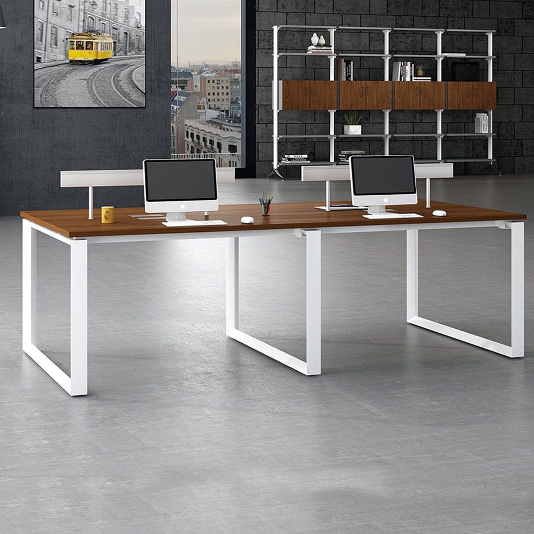 Palm 4-Person Workstation | Office Furniture Pakistan