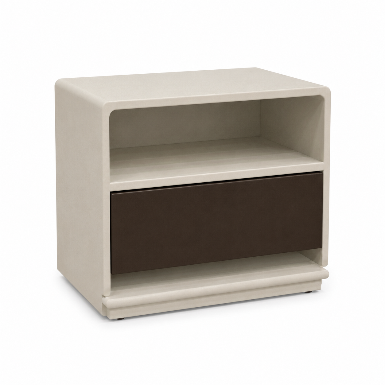 Modern Wingback Upholstered Bed Set with Side Tables | Wright Woods — image 4
