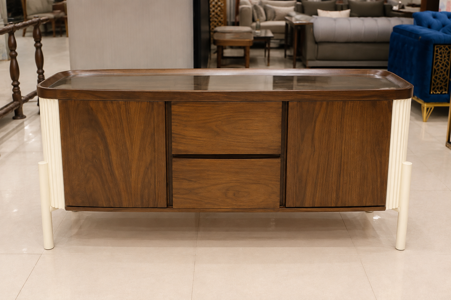 Premium Dark Wood Bedroom Set with Modern Side Tables | Wright Woods — image 5