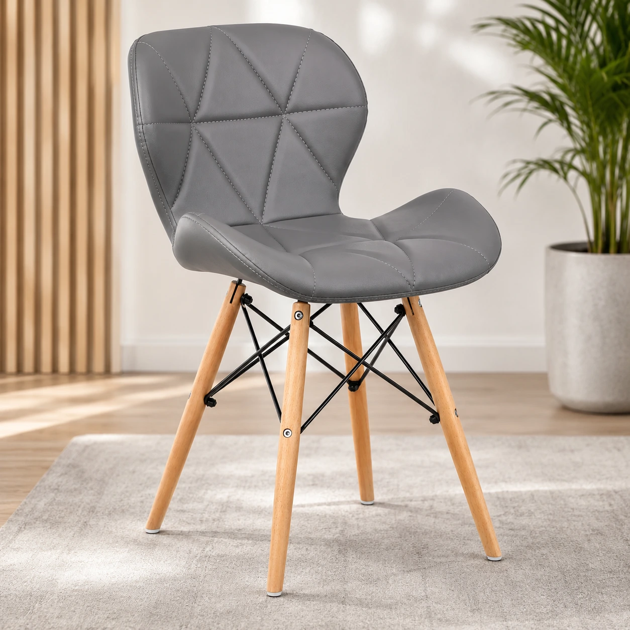 Dining Chair Poshish 4000 – Gray