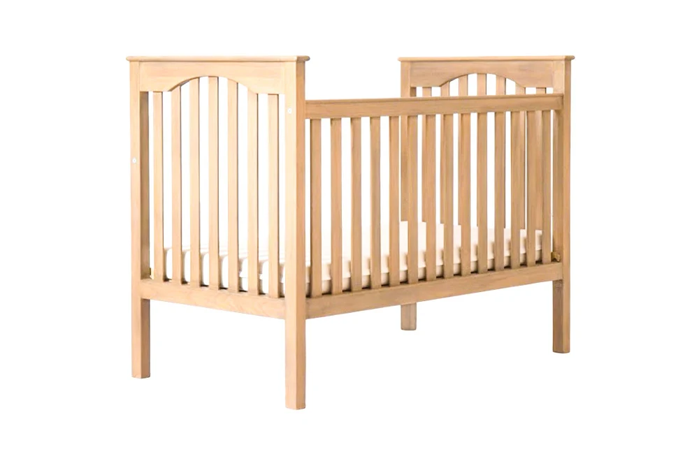 Aghosh 2-in-1 Convertible Crib – Beech Wood Baby Crib & Toddler Bed — image 3