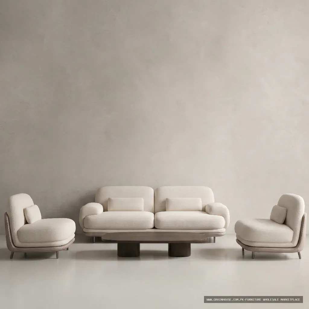 Obsidian Drift Modern Sofa & Chaise | MM Furniture Pakistan