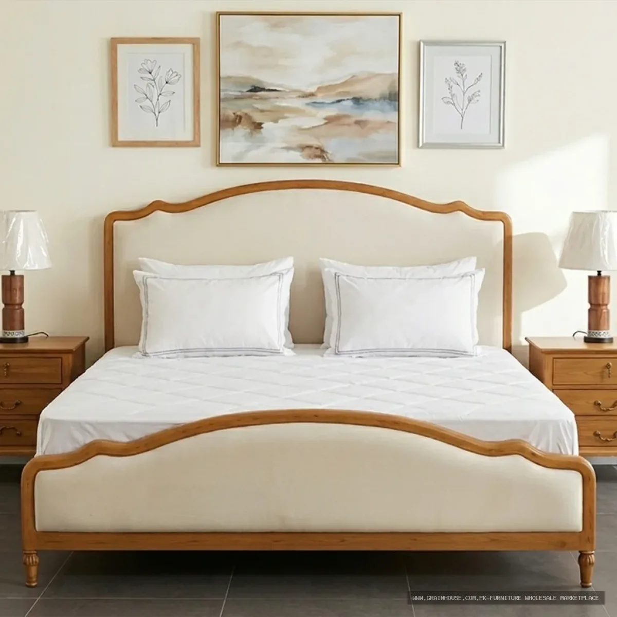 Premium Bed with Side Tables | Modern Bedroom Furniture Set | ChenOne